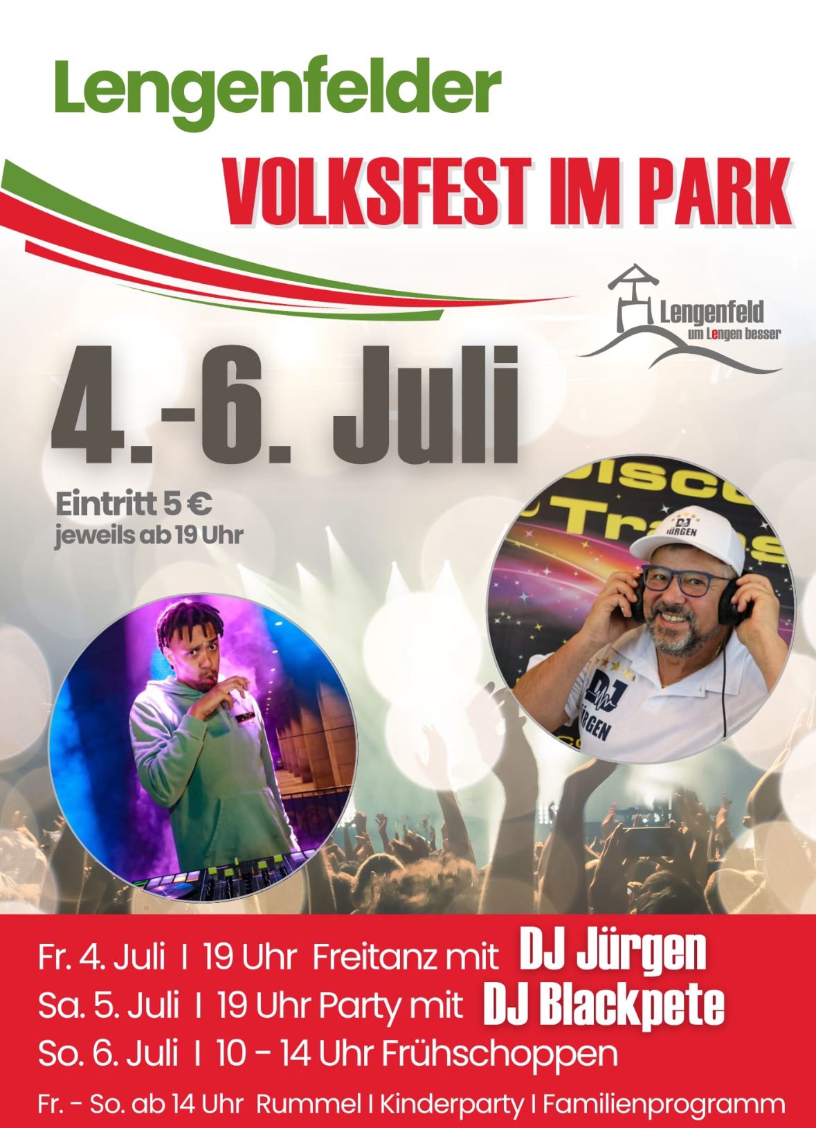 Lengenfelder Volkfest im Park